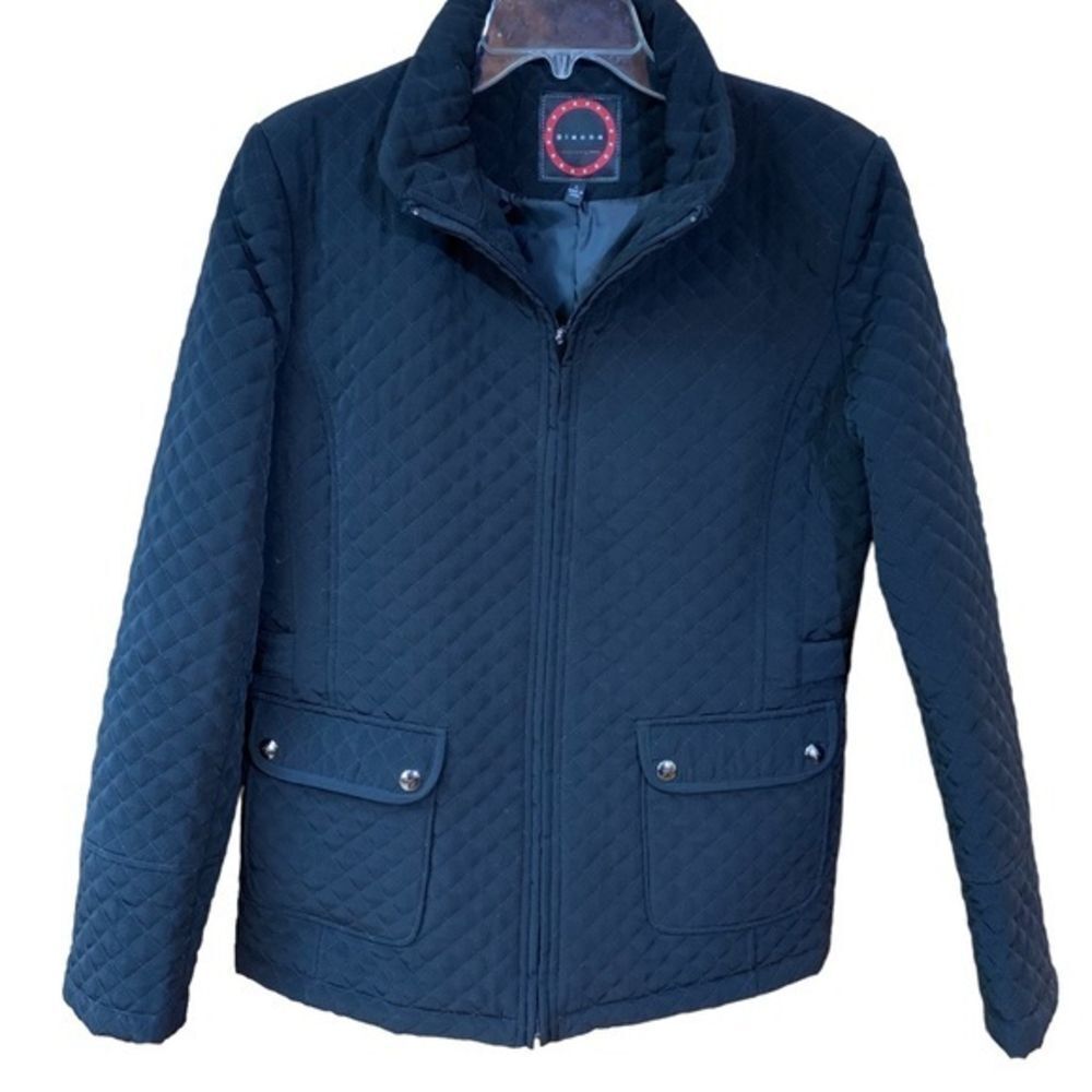 Giacca Black Quilted Coat L
